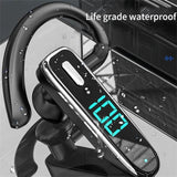 5.3 Bluetooth Business Ear-hook Earphone with Mic - K50 - Close-Up Angle