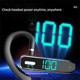 5.3 Bluetooth Business Ear-hook Earphone with Mic - K50 - Low Angle
