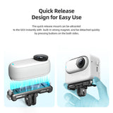 Insta360 Go 3 Magnetic Fast Disassembly Seat Bracket for Sports Camera - Low Angle