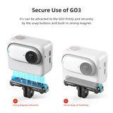 Insta360 Go 3 Magnetic Fast Disassembly Seat Bracket for Sports Camera - Extra Image
