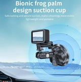 Adjustable 360 Degree Suction Cup for Car Action Cameras