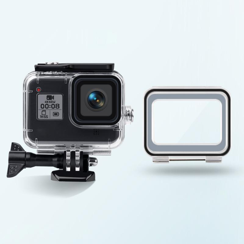 Waterproof Case for Gopro Hero8 - Touch Back Cover 45m