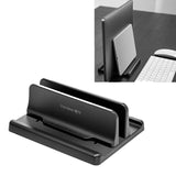 Vaydeer Vertical Notebook Stand - Desktop Storage Shelf - Front View