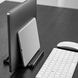 Vaydeer Vertical Notebook Stand - Desktop Storage Shelf - 45-Degree Angle