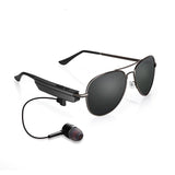 Wireless Bluetooth Sunglasses with Music Earphones and Mic - Front View