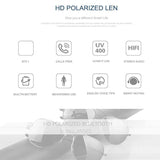 Wireless Bluetooth Sunglasses with Music Earphones and Mic