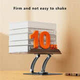 Adjustable Desktop Laptop Stand for 10-17 Inch Devices - Rear View