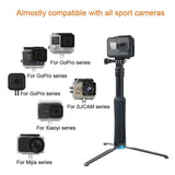 Foldable Tripod Selfie Stick for Action Cameras - 23.5-81cm Length - Extra Image
