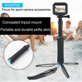 Foldable Tripod Selfie Stick for Action Cameras - 23.5-81cm Length - Extra Image