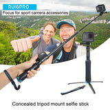 Foldable Tripod Selfie Stick for Action Cameras - 23.5-81cm Length - Extra Image