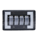 4.76 Inch 24W Dc 12 - 24V 1800Lm Ip67 Car Work Lights / Front Bumper Lights / Roof Lights With Holder - Front View