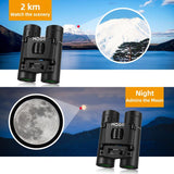 Professional Outdoor Binoculars - 100x22 Hd - 45-Degree Angle