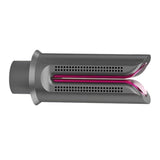Dyson Hair Dryer Straight Nozzle Attachment with Styling Plate Clamp - Side View