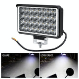 Cs - 1242A1 Car 4 Inch Square 32Leds Highlight Work Light Modified Front Bumper Lamp Spotlight - Extra Image