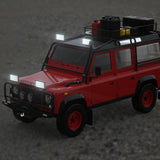 Cs - 1242A1 Car 4 Inch Square 32Leds Highlight Work Light Modified Front Bumper Lamp Spotlight - Extra Image