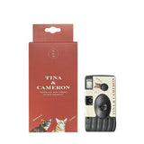 18pcs Sking Retro Film Camera Waterproof Cartoon Decorative Stickers Without Camera