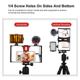 Smartphone Video Rig For Vlogging And Filmmaking - Blue
