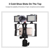 Smartphone Video Rig For Vlogging And Filmmaking - Blue
