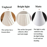 Large Bright Black Ceramic Vase for Home Decor and Dried Flower Arrangements - 45-Degree Angle