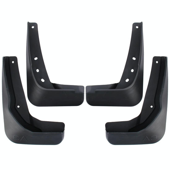 4 Pcs Car Auto Semi-Rigid Pvc Splash Flaps Fender Guard For Audi A3 Sedan 2014