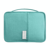 Waterproof Travel Document Bag Black Large - Black Small