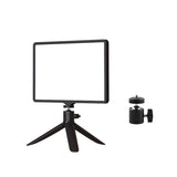 Small Tripod Live Fill Light - 10 Inch Three-colour Temperature for Photography - Front View