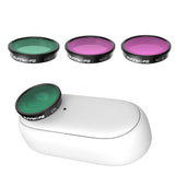 3-in-1 Cpl and Nd Filters for Insta360 Go 2 Sports Camera - Front View