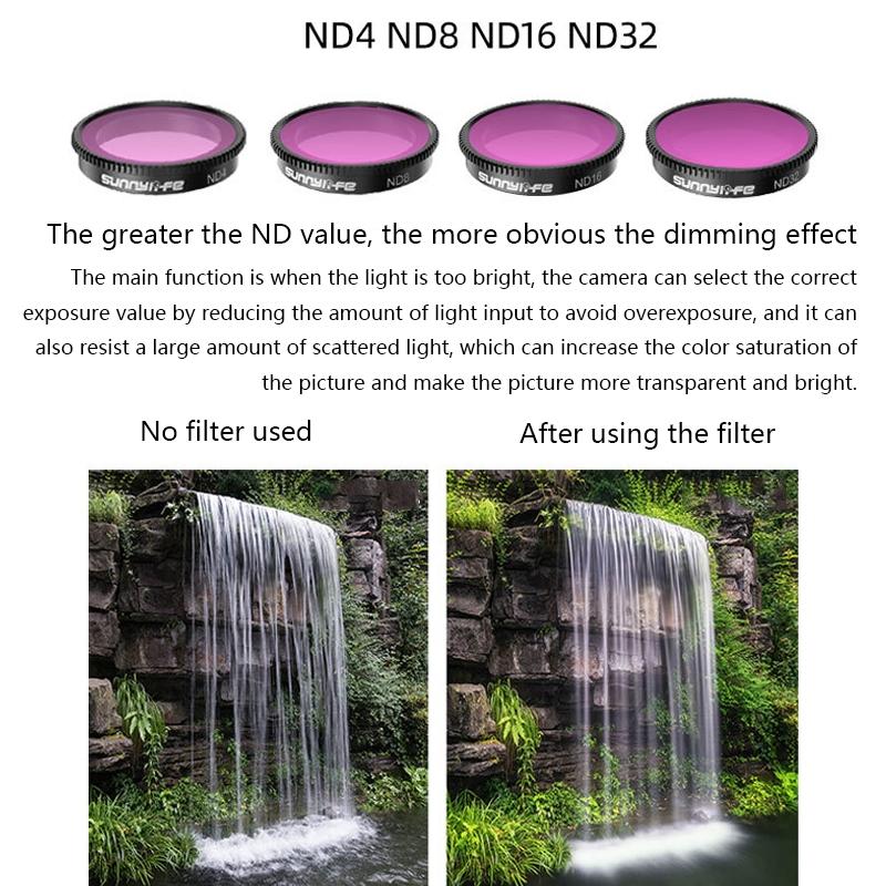 3-in-1 Cpl and Nd Filters for Insta360 Go 2 Sports Camera