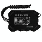 Rfid Metal Card Holder With Bottle Opener Black Brushed Edc Wallet