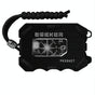 Rfid Metal Card Holder With Bottle Opener Black Brushed Edc Wallet