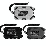 Rfid Metal Card Holder With Bottle Opener Black Brushed Edc Wallet - Side View