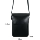 Zebra Pattern Crossbody Phone Bag Versatile & Fashionable - Top-Down View