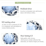 925 Sterling Silver Diy Charm Beads For Bracelets & Necklaces - 45-Degree Angle