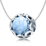 925 Sterling Silver Diy Charm Beads For Bracelets & Necklaces - Rear View