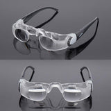 Adjustable Focus Telescope for Fishing - Myopia & Yellow Clip - Side View