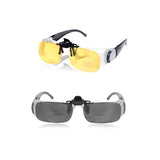 Adjustable Focus Telescope for Fishing - Myopia & Yellow Clip - Close-Up Angle