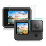 Tempered Glass Screen Protector for Gopro Hero 9 / 10 / 11 / 12 - Front View