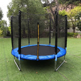 12Ft Trampoline Safety Net Fits 8 Poles 3.66M Diameter - Close-Up Angle