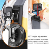 Backpack Mount for Gopro and Other Action Cameras - Hook and Loop Fastener - Extra Image