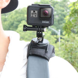 Backpack Mount for Gopro and Other Action Cameras - Hook and Loop Fastener - Extra Image