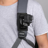 Backpack Mount for Gopro and Other Action Cameras - Hook and Loop Fastener - Extra Image