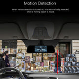 5.5 Ips Touch Screen Car Dvr - Ultra Hd 1080p - Rear View