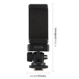 Cold Shoe Tripod with 1 / 4 Screw Thread - Top-Down View