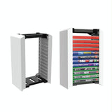 12-cd Double-layer Storage Rack for Ps5 Console Games - Front View