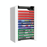 12-cd Double-layer Storage Rack for Ps5 Console Games - Top-Down View