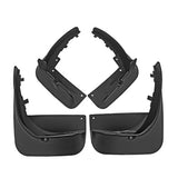 For Mercedes-Benz S-Class 2008-2014 4Pcs / Set Car Auto Soft Plastic Splash Flaps Fender Guard - Front View