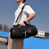 Single Shoulder Strap Case & Phone Bag Set for Jbl Boombox - Bluetooth Speaker - Close-Up Angle
