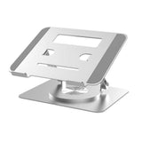 Adjustable Laptop Stand - Portable Aluminum 360 Degree Rotation - Front View