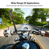 Handlebar Mount Camera Bracket with Monopod Stand for Bikes - Extra Image