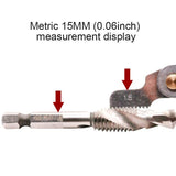 60 Degree Stainless Steel Thread Gauge - 30 Pcs - Top-Down View